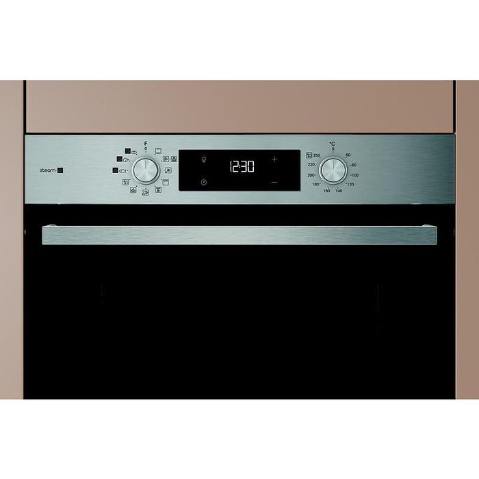 Built-in oven Hotpoint-Ariston HAO3 K58HSU1 X. , 71 , Hydrolitic , Push buttons , A+