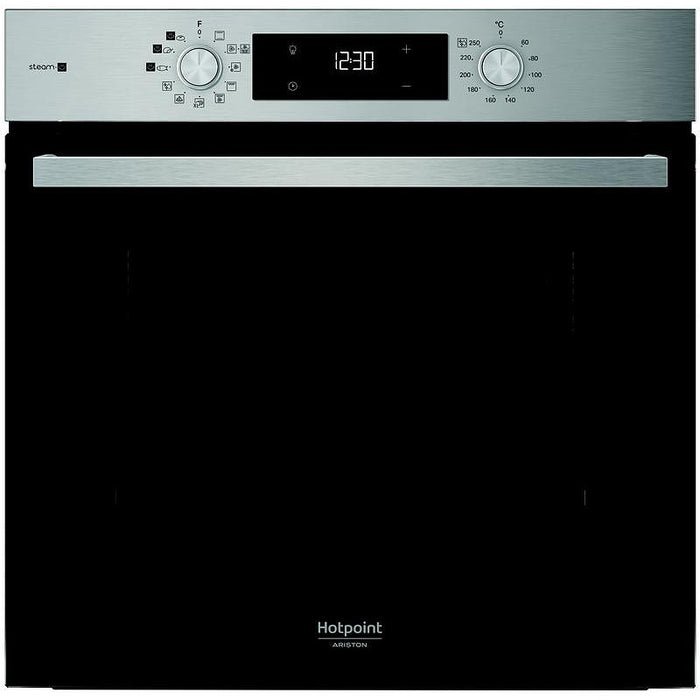 Built-in oven Hotpoint-Ariston HAO3 K58HSU1 X. , 71 , Hydrolitic , Push buttons , A+