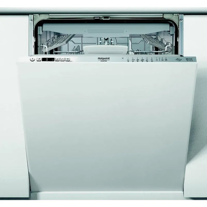 Built-in dishwasher Hotpoint-Ariston HIC 3C26N WF, 14 place settings, 600 W, mm, E