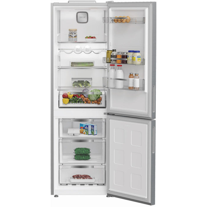 Refrigerator with freezer Hotpoint-Ariston HPK 26362 XP4E, 316 l, E, No Frost, Stainless steel