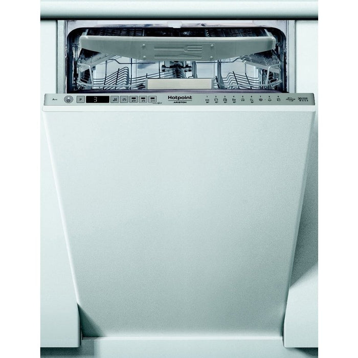 Built-in dishwasher Hotpoint-Ariston HSIO 3O23 WFE, 10 place settings, 450 W, mm, E
