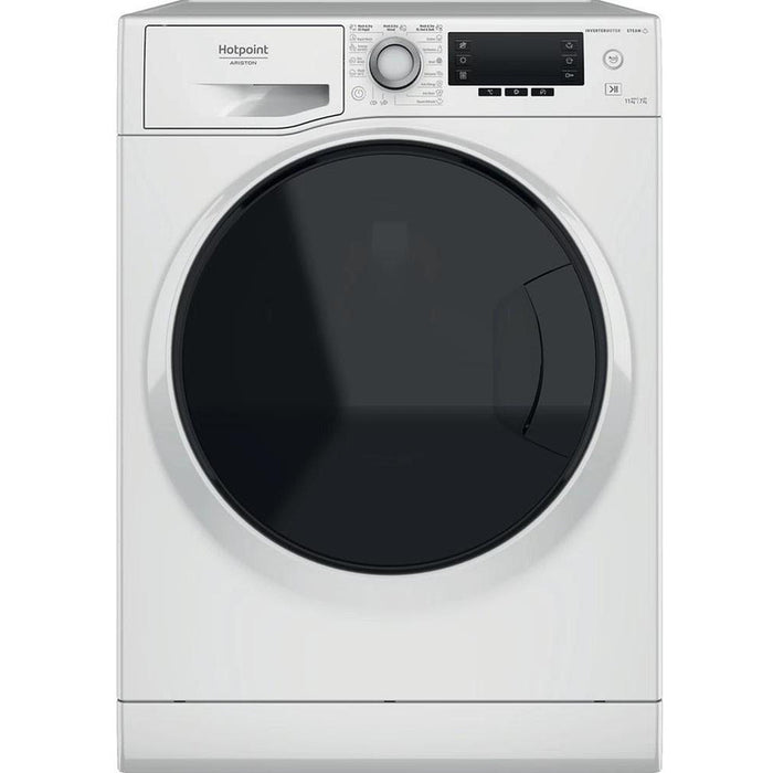 Washing machine with dryer Hotpoint-Ariston NDD 11725 DA EE , 1551 rpm, 11.00 kg, 7 kg, E , White