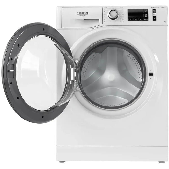 Washing machine Hotpoint-Ariston NM11 847 WS A EU , 1400 rpm, 8.00 kg, A , White