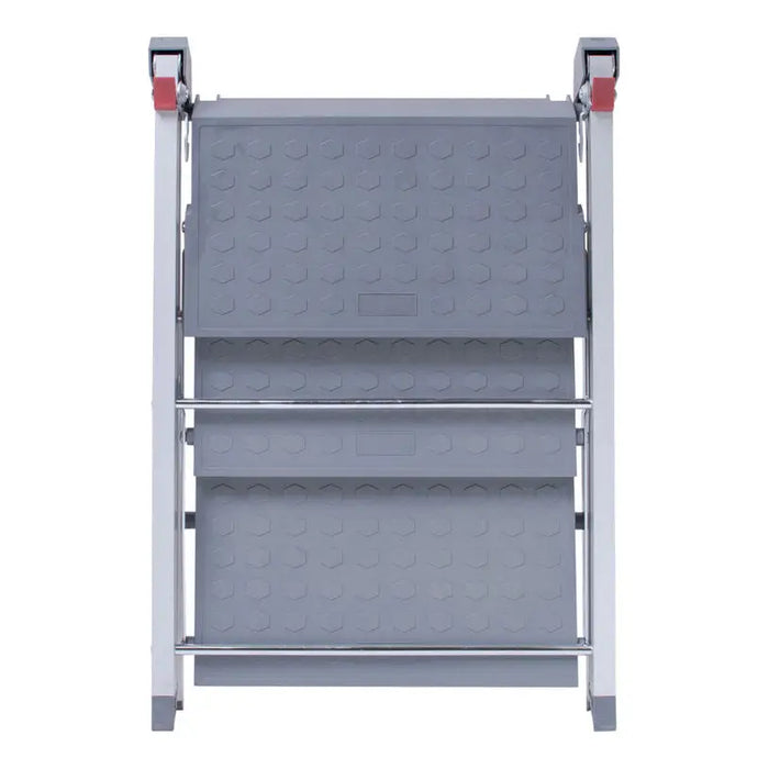 HOUSEHOLD LADDER FOLDABLE 3 LEVELS INTER CERAMIC - Домакински стълби<<<Тавански и домакински стълби<<<Мебели и