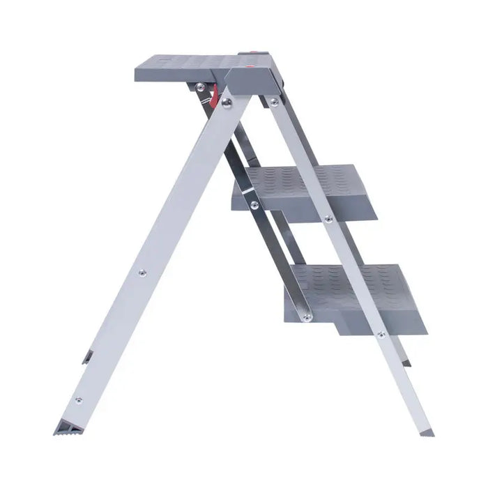 HOUSEHOLD LADDER FOLDABLE 3 LEVELS INTER CERAMIC - Домакински стълби<<<Тавански и домакински стълби<<<Мебели и