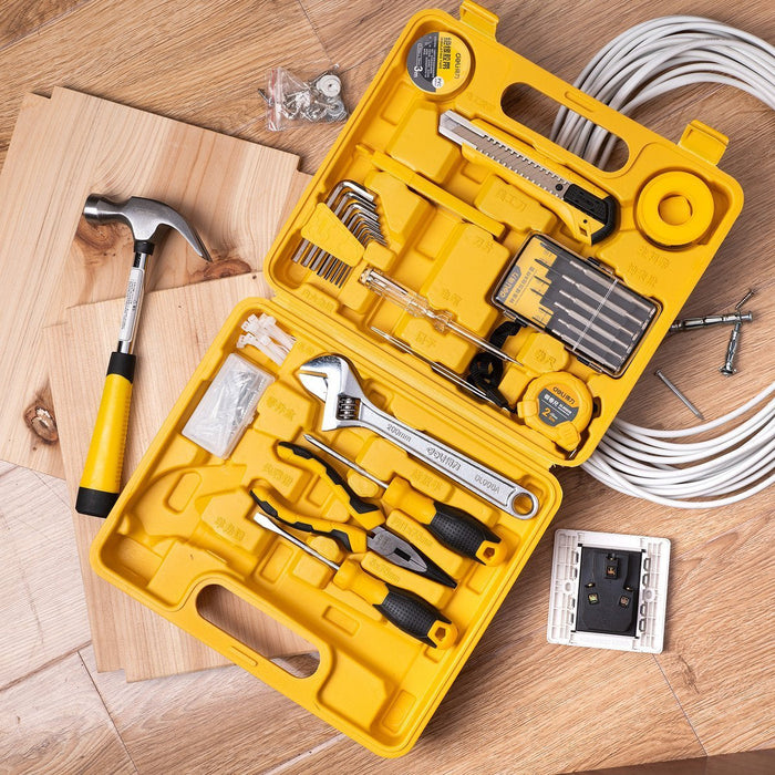 Household Tool Set 28 pcs Deli Tools EDL1028J - Toolkits<<<Tools<<<InnproXML
