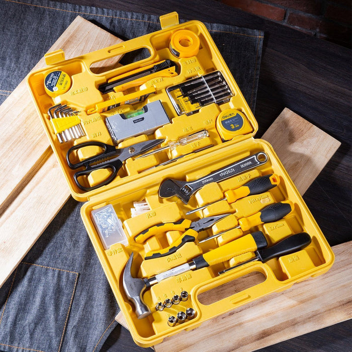 Household Tool Set 38 pcs Deli Tools EDL1038J - Toolkits<<<Tools<<<InnproXML