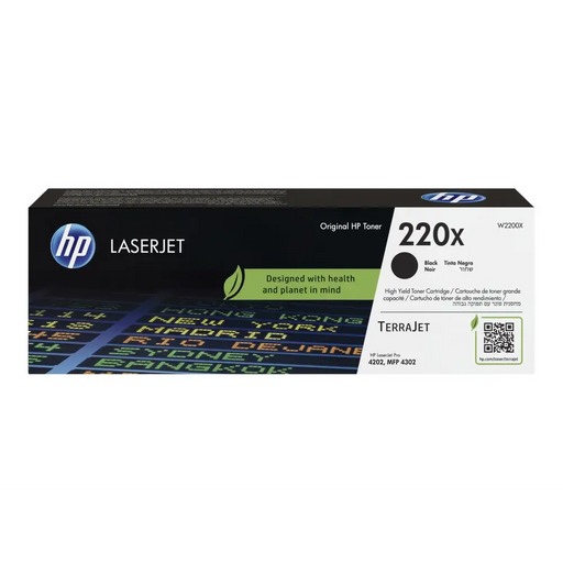 HP 220X Black Original LaserJet Toner Cartridge - LaserJet Consumables<<<HP