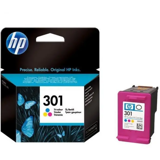 HP 301 Tri-color Ink Cartridge - InkJet Consumables<<<HP консумативи<<<HP<<<PolyComp&&&Консумативи мастиленоструйни