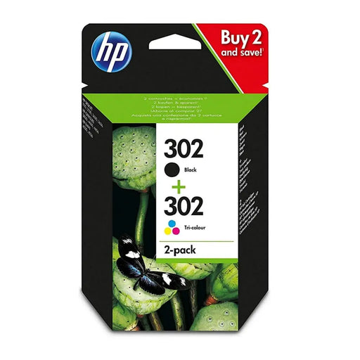 HP 302 original Ink cartridge X4D37AE Combo 2-Pack - Мастила и Мастилени глави<<<Консумативи - Мастила<<<Печат