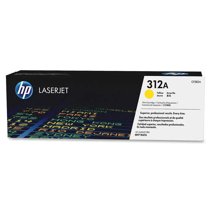 HP 312A Yellow Original LaserJet Toner Cartridge - LaserJet Consumables<<<HP