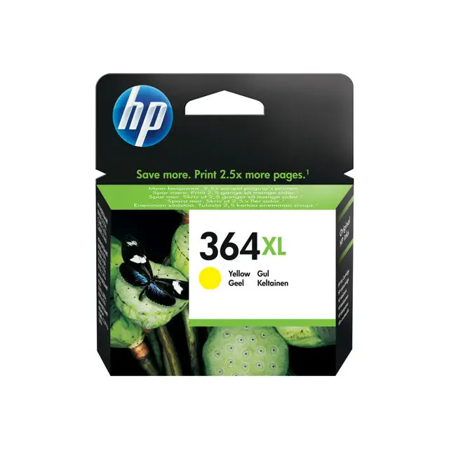HP 364XL Original Ink Cartridge yellow 7ml 750 Pages - Мастила и Мастилени глави<<<Консумативи - Мастила<<<Печат