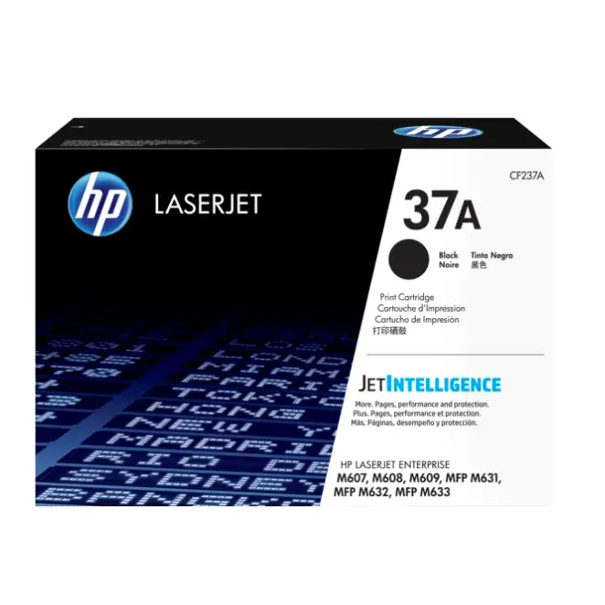 HP 37A Black Original LaserJet Toner Cartridge (CF237A) - LaserJet Consumables<<<HP