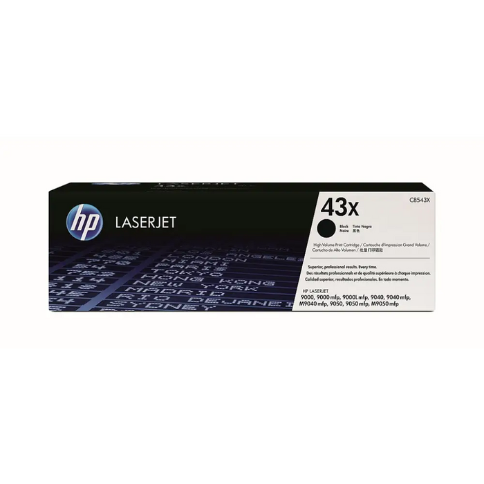 HP 43X Black LaserJet Toner Cartridge - LaserJet Consumables<<<HP консумативи<<<HP<<<PolyComp&&&Тонери<<<Консумативи