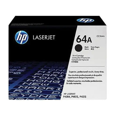 HP 64A Black LaserJet Toner Cartridge - LaserJet Consumables<<<HP консумативи<<<HP<<<PolyComp&&&Тонери<<<Консумативи