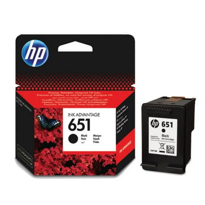 HP 651 Black Ink Cartridge - InkJet Consumables<<<HP консумативи<<<HP<<<PolyComp&&&Мастила и Мастилени