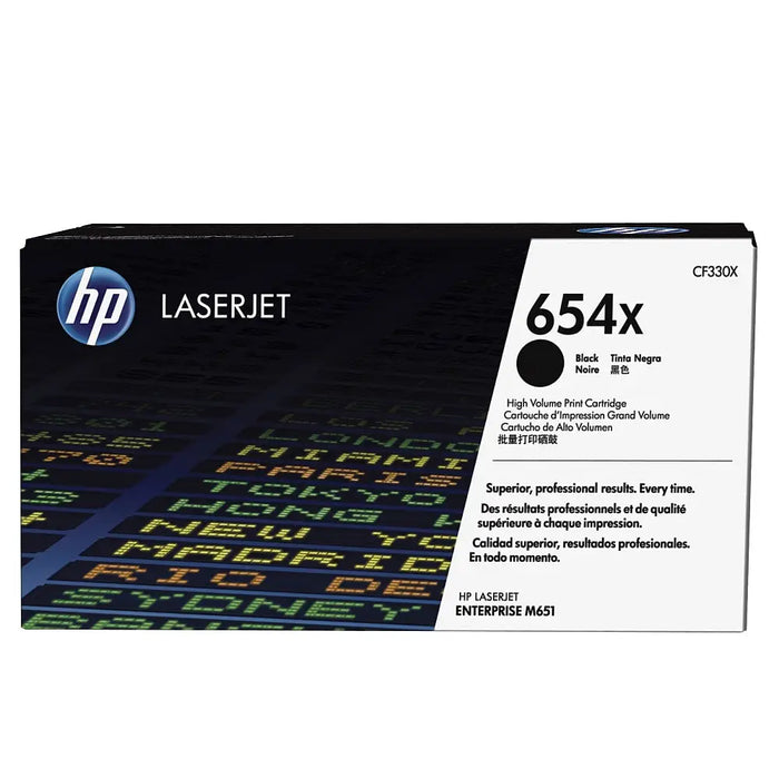 HP 654X original Toner cartridge CF330X black high capacity 20.500 pages 1-pack - Тонери<<<Консумативи - Лазер<<<Печат