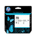 HP 70 original printhead C9410A grey and gloss enhancer - LFP мастила и LFP мастилени глави<<<Консумативи - голям