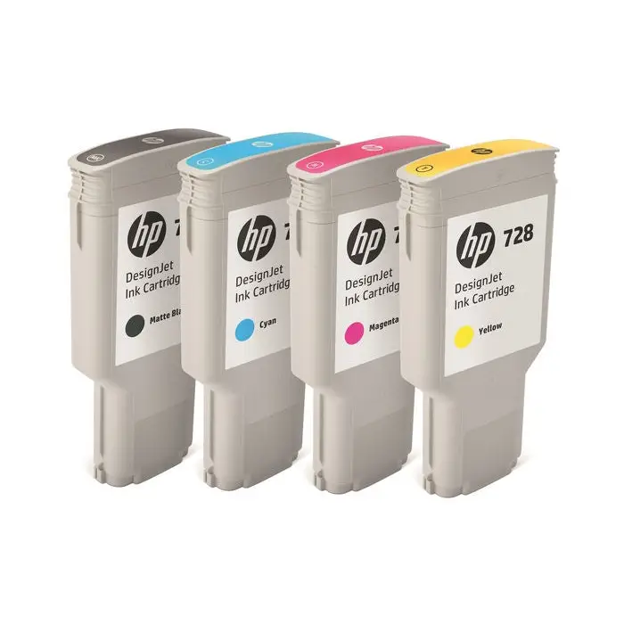 HP 728 original 300-ml Cyan Ink cartridge F9K17A - LFP мастила и LFP мастилени глави<<<Консумативи - голям формат