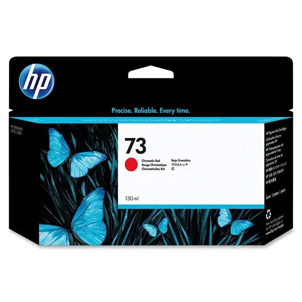 HP 73 130-ml Chromatic Red Ink Cartridge - DesignJet Consumables<<<HP консумативи<<<HP<<<PolyComp&&&LFP мастила и LFP