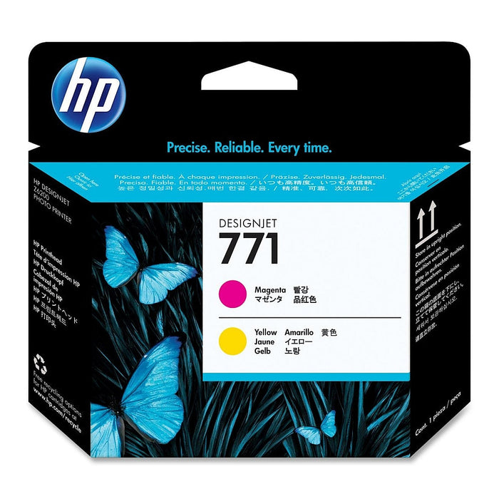 HP 771 Magenta/Yellow Designjet Printhead - DesignJet Consumables<<<HP консумативи<<<HP<<<PolyComp&&&LFP мастила и LFP