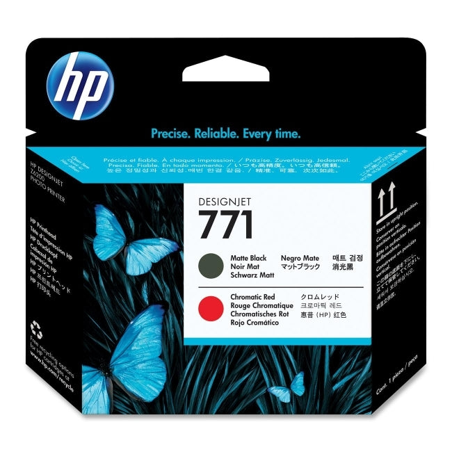 HP 771 Matte Black/Chromatic Red Designjet Printhead - DesignJet Consumables<<<HP консумативи<<<HP<<<PolyComp&&&LFP