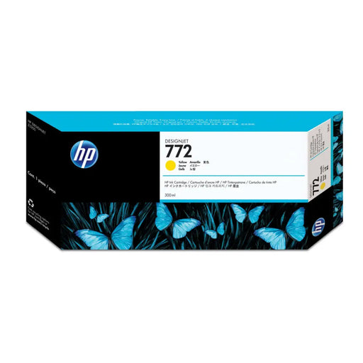 HP 772 300-ml Yellow Designjet Ink Cartridge - DesignJet Consumables<<<HP консумативи<<<HP<<<PolyComp&&&LFP мастила и