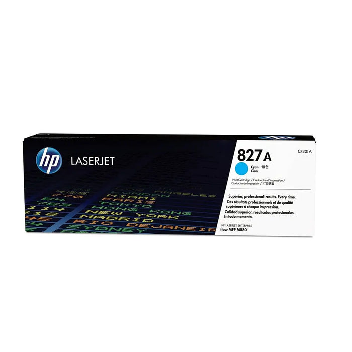 HP 827A original Toner cartridge CF301A cyan standard capacity 32.000 pages 1-pack - Тонери<<<Консумативи