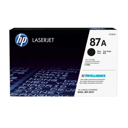 HP 87A Black Original LaserJet Toner Cartridge (CF287A) - LaserJet Consumables<<<HP