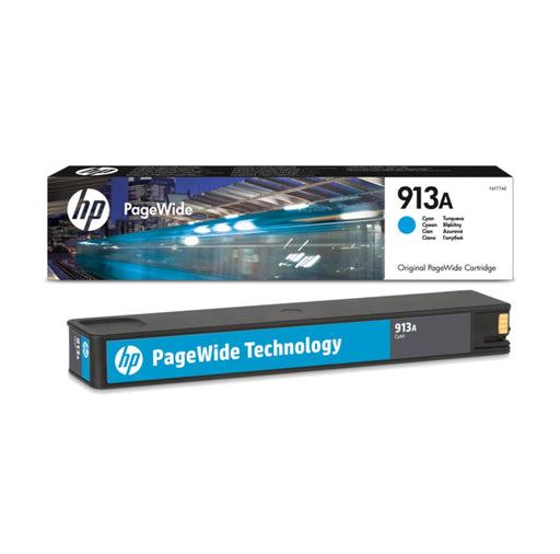HP 913A Cyan Original PageWide Cartridge - InkJet Consumables<<<HP консумативи<<<HP<<<PolyComp&&&Мастила и Мастилени