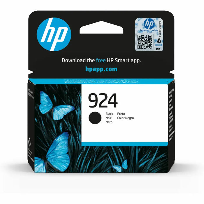 HP 924 Black Original Ink Cartridge - Мастила и Мастилени глави<<<Консумативи - Мастила<<<Печат Сканиране и