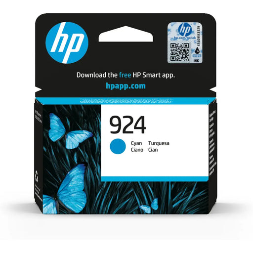 HP 924 Cyan Original Ink Cartridge - Мастила и Мастилени глави<<<Консумативи - Мастила<<<Печат Сканиране и