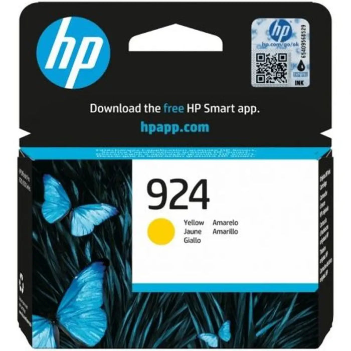 HP 924 Yellow Original Ink Cartridge - Мастила и Мастилени глави<<<Консумативи - Мастила<<<Печат Сканиране и