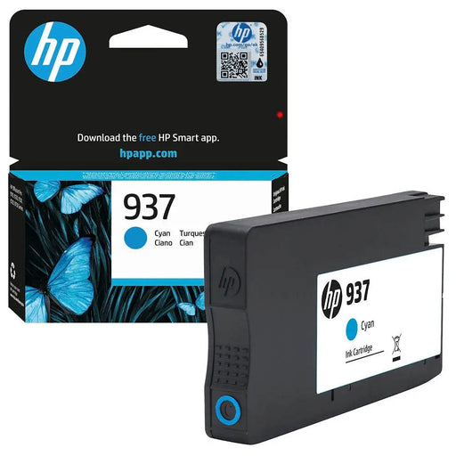 HP 937 Cyan Original Ink Cartridge - InkJet Consumables<<<HP консумативи<<<HP<<<PolyComp&&&Консумативи мастиленоструйни