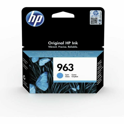 HP 963 Cyan Original Ink Cartridge - Мастила и Мастилени глави<<<Консумативи - Мастила<<<Печат Сканиране и