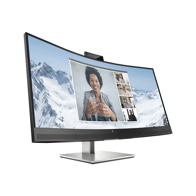 HP E34m G4 34inch WQHD Curved Display 3440x1440 Webcam HDMI USB-C USB hub DisplayPort 3/3/0 SmartBuy - Бизнес