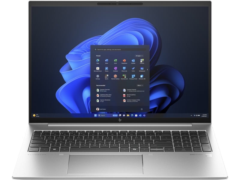 HP EliteBook 860 G11 Ultra 7-155H(up to 4.8GH/24MB/16C) 16’’ WUXGA AG 300nits 32GB 5600Mhz 2DIMM 1TB PCIe SSD WiFi 6E