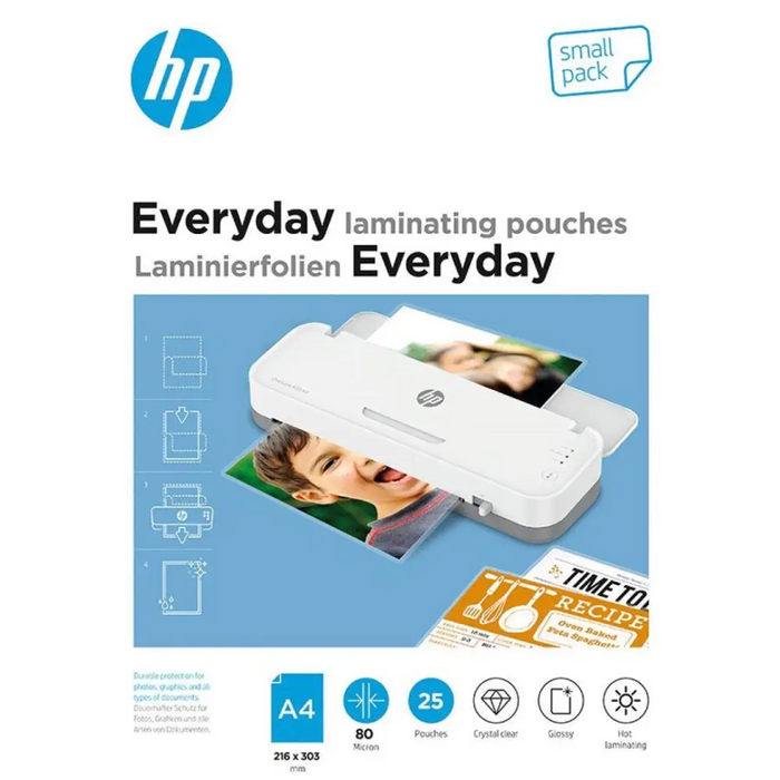 HP Everyday lamination film A4 25 pc(s) - Lamination foilsBIU-FOL<<<Office equipmentBIU<<<ActionPL