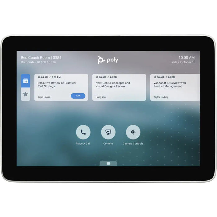 HP Poly TC8 Touch Controller No localization - Видео конферентни системи<<<Видео конферентни системи<<<Конферентни