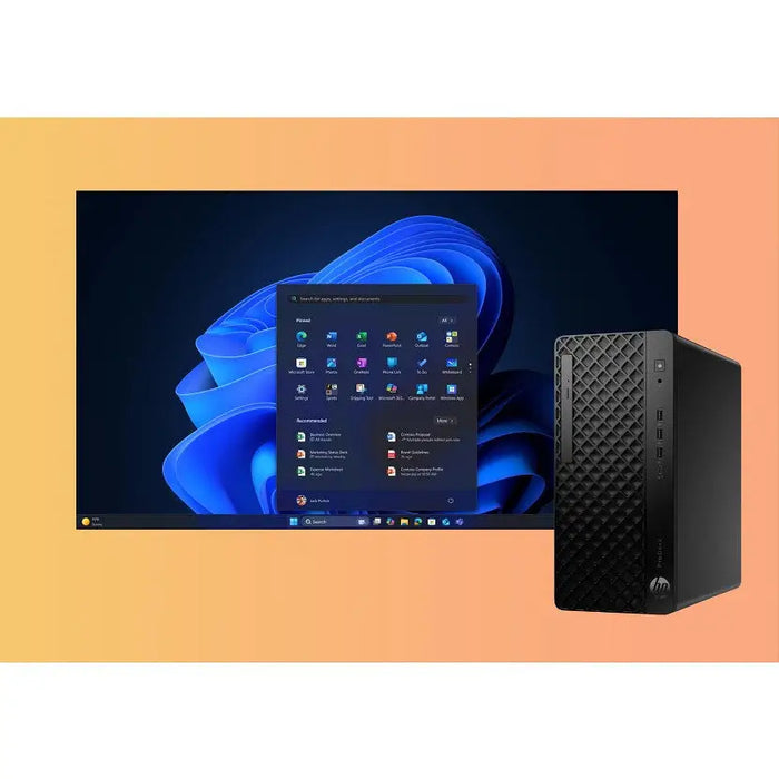 HP ProDesk 4 Tower G1i Desktop AI PC Intel Core Ultra 5 225 16 GB DDR5-SDRAM 512 GB SSD Windows 11 Pro Black