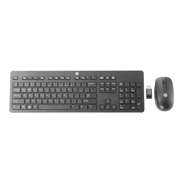 HP T6L04AA HP slim wireless keyboard (HUN) + optical mouse 1000dpi 2.4GHz 1yr - Клавиатури