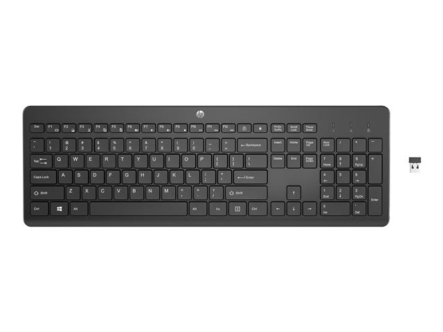 HP 230 Wireless Keyboard Black
