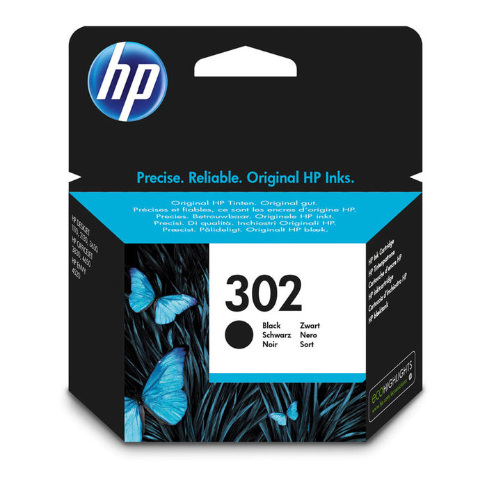 HP 302 original Ink cartridge F6U66AE UUS black