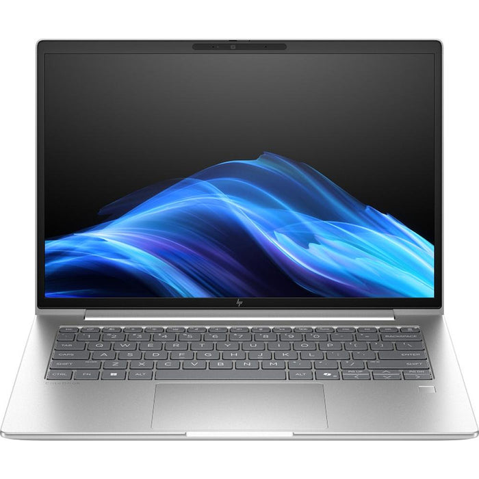 HP EliteBook 6 G1i AI 14" Pike Silver, Ultra 7-255U(up to 5.2GH/12MB/12C), 14"  WUXGA AG 300nits, 16GB 5600Mhz 1DIMM, 512MB PCIe SSD, WiFi 7 + BT 5.4, FPR, Smart Card Reader, Backlit Kbd, 3C Batt, Win 11 Pro, 3Y Offsite