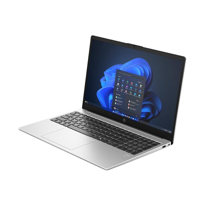 HP 250R G10 Turbo silver, Core 5-120U(up to 5Ghz/12MB/10C), 15.6" FHD AG 300nits, 16GB 3200Mhz 1DIMM, 512GB PCI SSD, Wi-Fi 6 +BT 5.2, Backlit Kbd, 3C Batt, Free Dos
