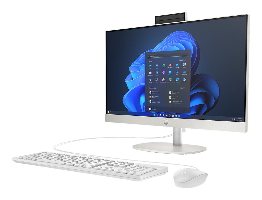 HP ProOne 245 G10 Desktop PC AMD Ryzen™ 7 7730U 60,5 cm (23.8") 1920 x 1080 px 16 GB DDR4-SDRAM 512 GB SSD Windows 11 Pro Wi-Fi 6 (802.11ax)