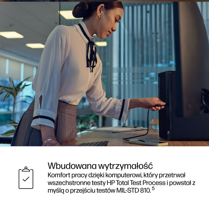 HP ProDesk 4 Tower G1i Desktop AI PC Intel Core Ultra 5 225 16 GB DDR5-SDRAM 512 GB SSD Windows 11 Pro Black