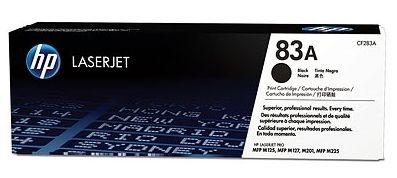 HP 83A Black LaserJet Toner Cartridge (CF283A)