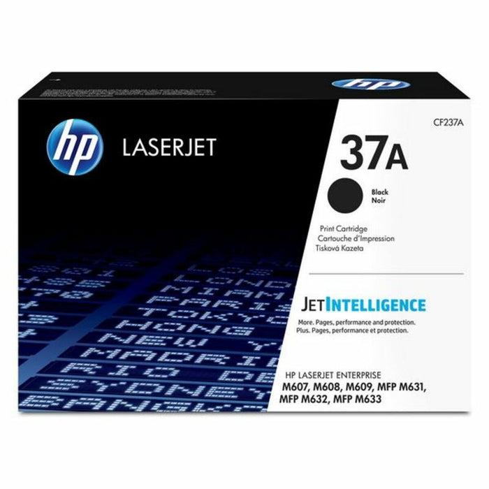 HP 37A Black Original LaserJet Toner Cartridge (CF237A)