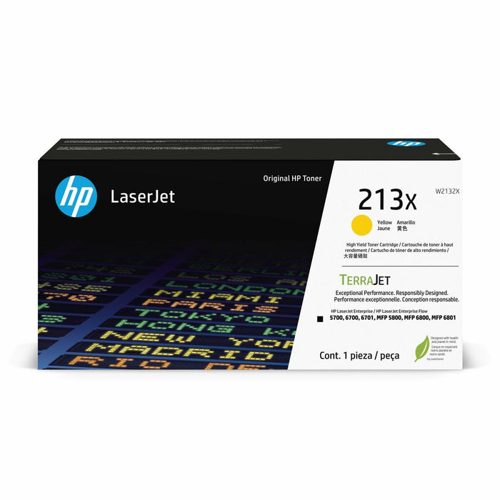 HP 213X Yellow Original LaserJet Toner Cartridge